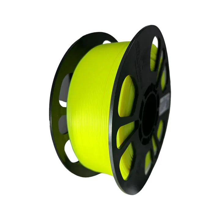 Filamento 3D PLA+ Amarillo fluorescente