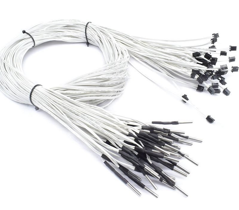 Termistor NTC 100K cilindrico