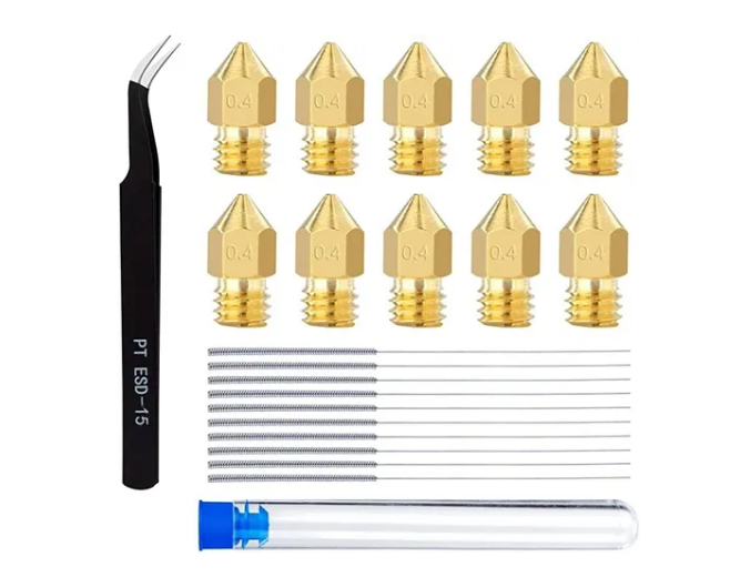 Kit E3DMK de agujas y boquillas